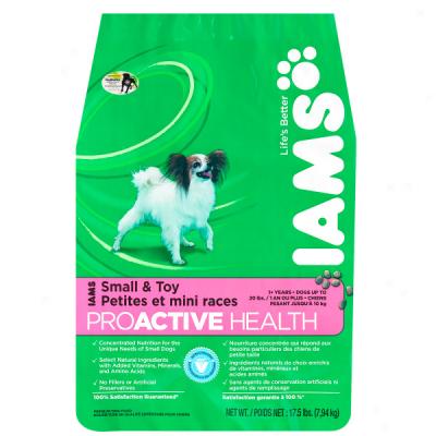 Iams Adult Small And Toy Formula Dry Dog Food