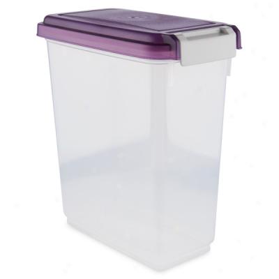 Flower-de-luce Air-tight Pet Food Storage Container