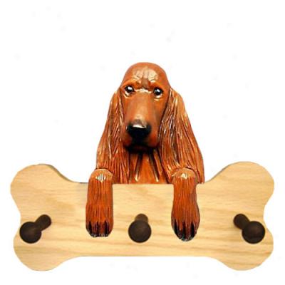 Irish Setter Bone Hang Up Natural Oak