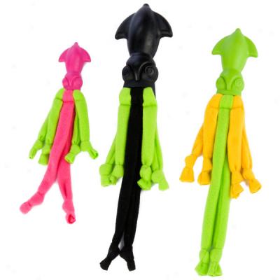 Jw Pet Serious Squid Dog Toy