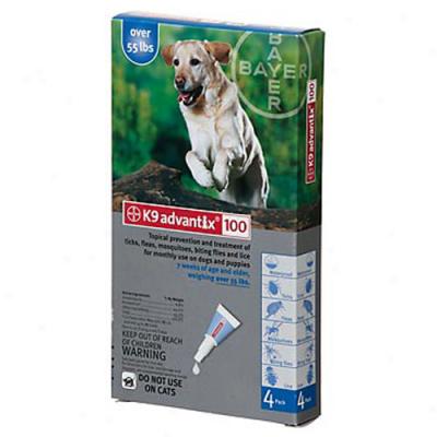 K9 Advantix For Dogs Over 55 Lbs - 4 Pack