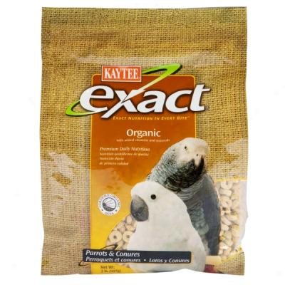 Organic Food Supplement on Kaytee Exact Organic Food For Parrots   Conures