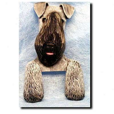 Kerry Blue Terrier Door Topper