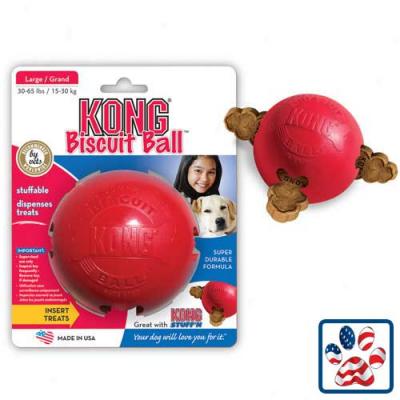 Kong Biscuit Ball 3.5 Inch
