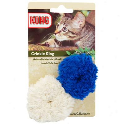 Kong Nzturals Crinkle Ring Cat Toys