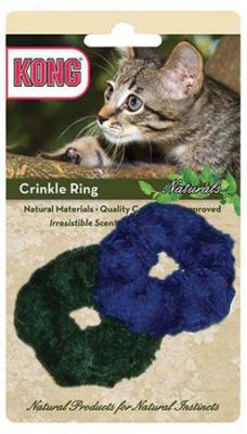 Kong Naturals Crinkle Ring Cat Toy