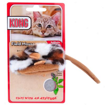 Kong Wild Field Mouse Refillable Catnip Toy