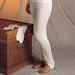 Ladies' 100% Silk Long John Stirrup Pants