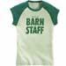 Ladies' Official Barn Staff Raglan T-shirt