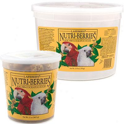 Lafeber Nutri-berries Macaw And Cockatoo Food