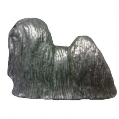 Lhasa Apso Pewter Pin