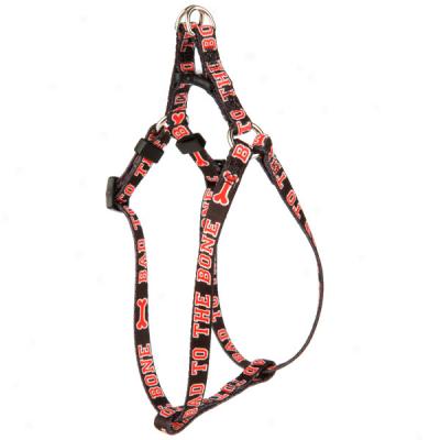 Lil' Paw(tm) Bones Nylon Support Wrap Harness