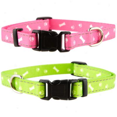 Lil' Paw(tm) Reflective Nylon Collar