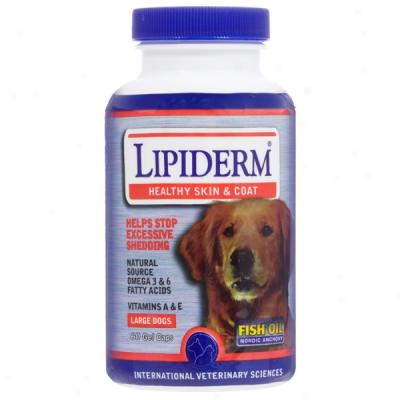 Lipiderm Healthy Skin And Coat Gel Capsules