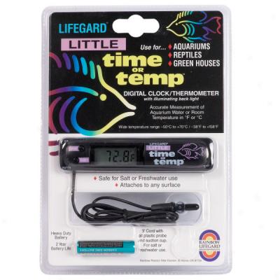 Little Time Or Temp Digital Clock/thermometer