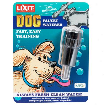 Lixit Dog Faucet Waterer