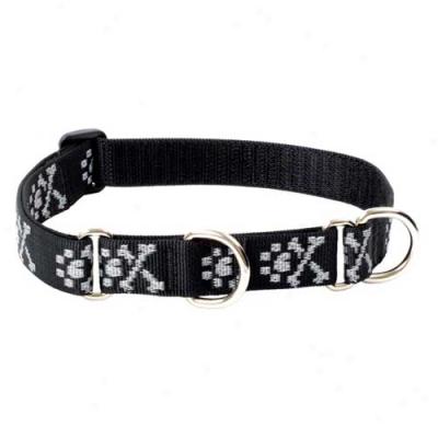 Wolfish Bling Bonz Combo Collar 1 Inch X 19-27 Inches