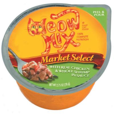 Meow Mix Market Select Cat Food