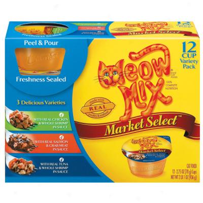 Meow Mix Market Select Seafood Variety Pack