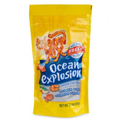 Meow Mix Immense expanse Explosion Tartar Control Cat Treats