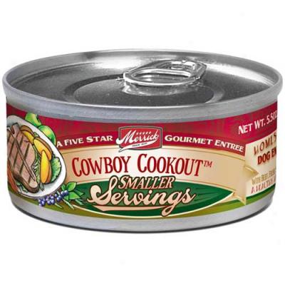 Merrick Cowboy Cookout Dog Food Case Of 24 5.5oz Cans