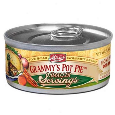 Merrick Grammys Pot Pie Dog Food Case Of 24 5.5oz Cans
