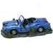 Metallic Blue Car With Aeration Tubing Aquarium Ornament