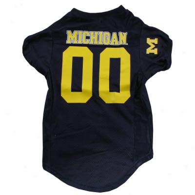 Michigan Wolverines Premium Pet Football Jersey