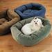 Micro Velvet Donut Dog Bed