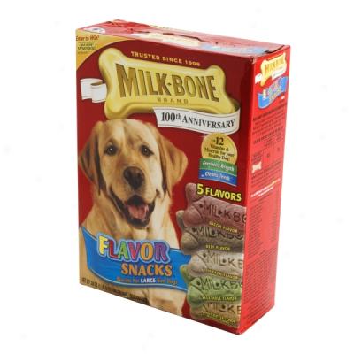 Milkb-one Flavor Snnacks Large Dog Biscuits