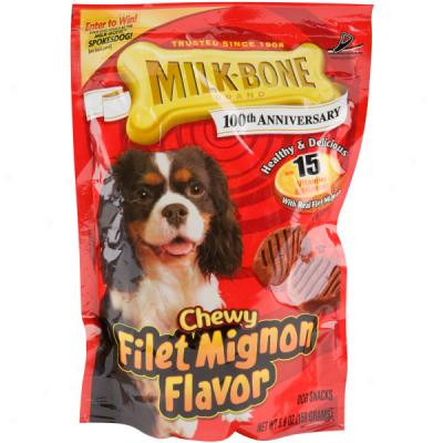 Milkbone Chewy Filet Mignon Dog Treats