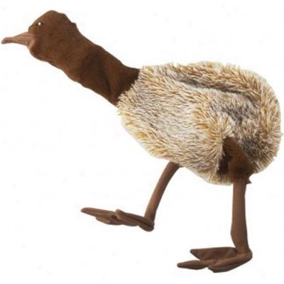 Mini Skinneeez Exotic Series Unstuffed Plush Ostrich 12.5in