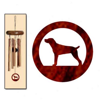 Mountain Cur Wind Chimes X-small Bronze