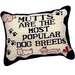 Mutts Are The Most Popular Needlepoint Pillow