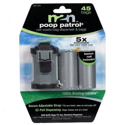 N2n Poop Patrol Pet Wadte Bag Dispenser And Bags