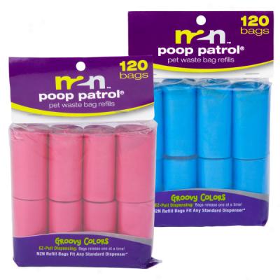 N2n Poop Patrol Pet Waste Bag Refills - 240 Count