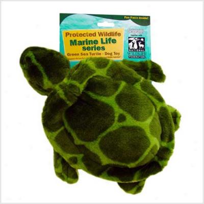 Public Wildlife Federation Plush Green Sea Turtle