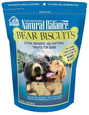 Natural Balance Bear Biscuigs 16 Oz 6 Pack