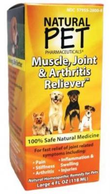 Natural Fondling Pharmaceuticals Muscle Reliever 4oz Forr Cat