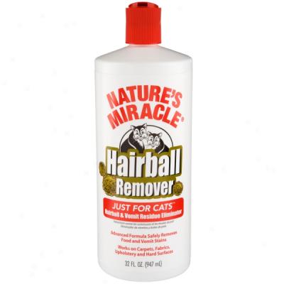 Natire's Miracle Just For Cats Hairball & Emetic Remover