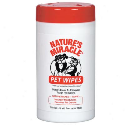 Nature's Miraccle Pet Wipes