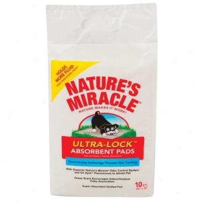 Nature's Miracle Ultra-lock Absorbent Training Pads