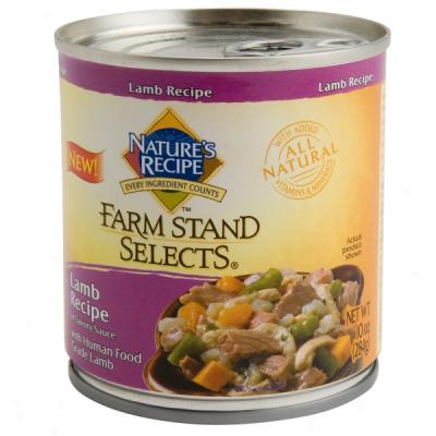 Nature's Recipe Farm Stand Selects Lamb