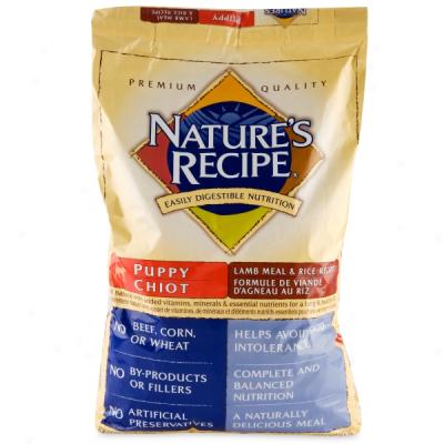 Nature's Recipe Puppy Food