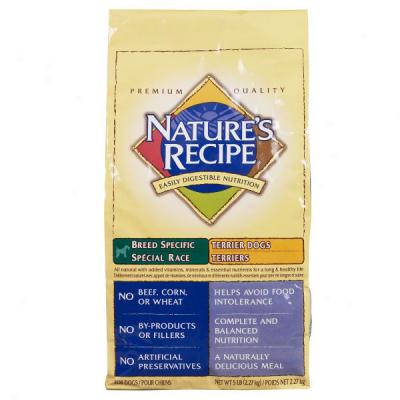 Nature's Recipe Terrier Dog Food