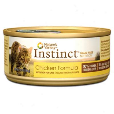 Nature's Varjety Instinct - Chicken + Turkey - Cat Canned Diet 5.5oz/case