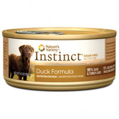 Nature's Variety Natural impulse - Duck - 5.5oz Canned Diet/case