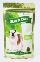 Naturvet Skin & Coat Dog & Cat 65 Soft Chews