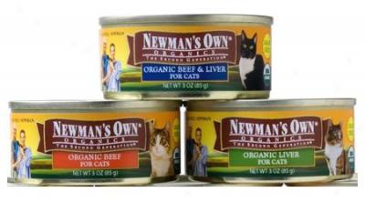 Newman's Own Grain-free Can Cat Liver 3 Oz