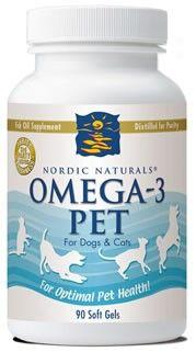 Nordic Naturals Omega-3 Pet Supplement 90 Soft Gels